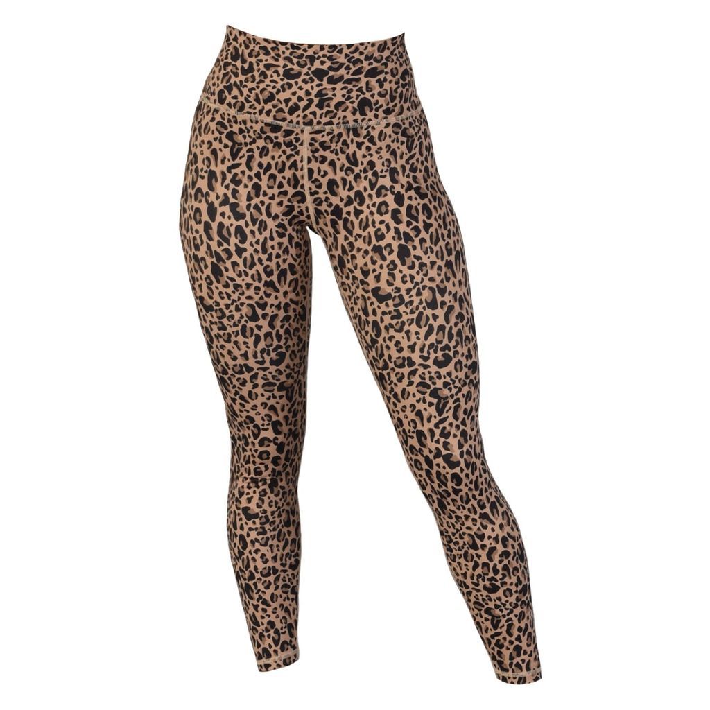 Women's Neutrals Ultra High Rise Recycled Luxe 7/8 Legging In Nude Leopard Xxs Wear Love More
