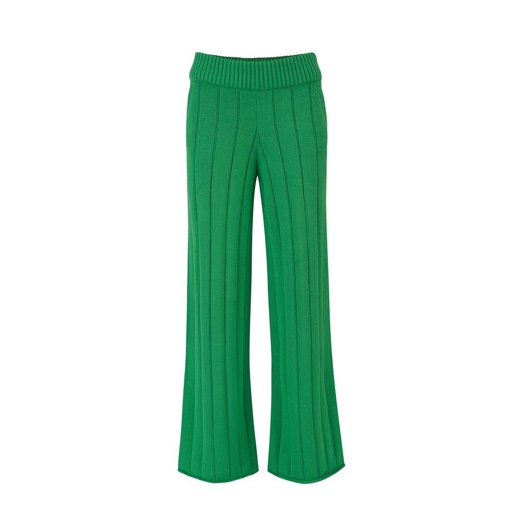 Women's Noja Green Trousers Xs/S Coocoomos