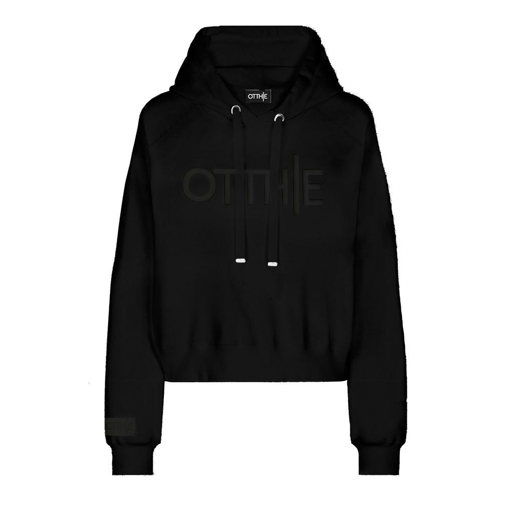 Women's Otthie Hoodie Sweatshirt Black Xxs Angelika Jozefczyk