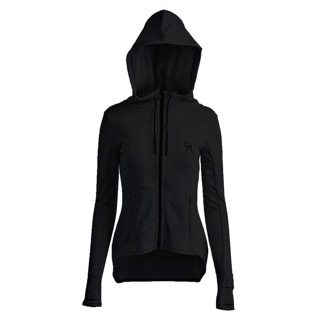 Women's Painite High/Low Watchopening Jacket - Black Extra Small ObservaMé