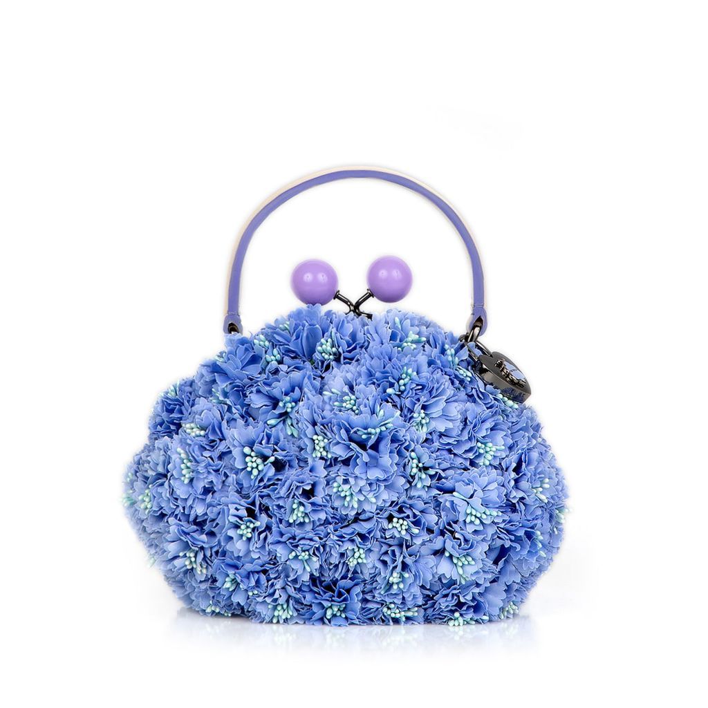 Women's Pink / Purple / Blue Periwinkle Pop Mini Flower Bag One Size BB TAYLOR