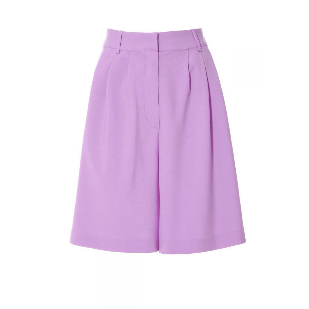 Women's Pink / Purple Billie Viola Bermuda Shorts Extra Small Aggi