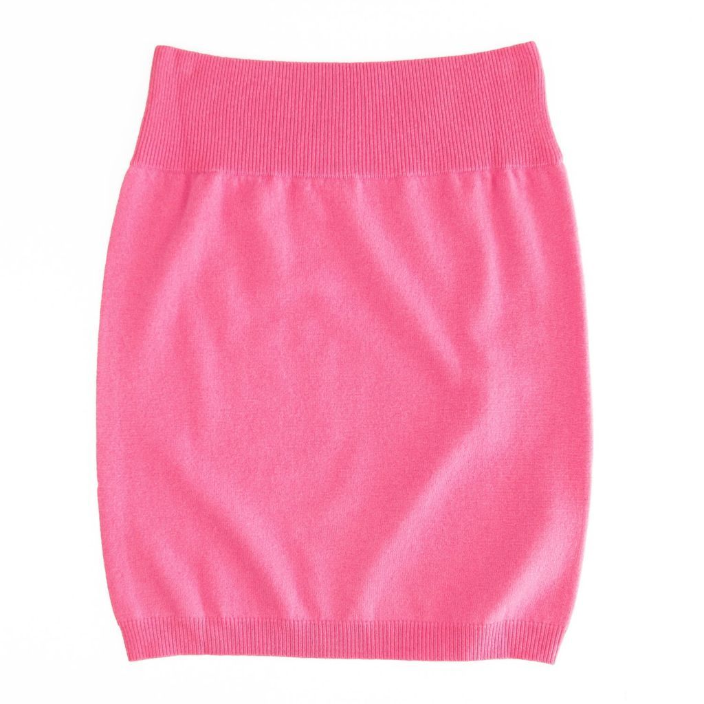 Women's Pink / Purple Cashmere Mini Skirt - Bubblegum Extra Small Zenzee
