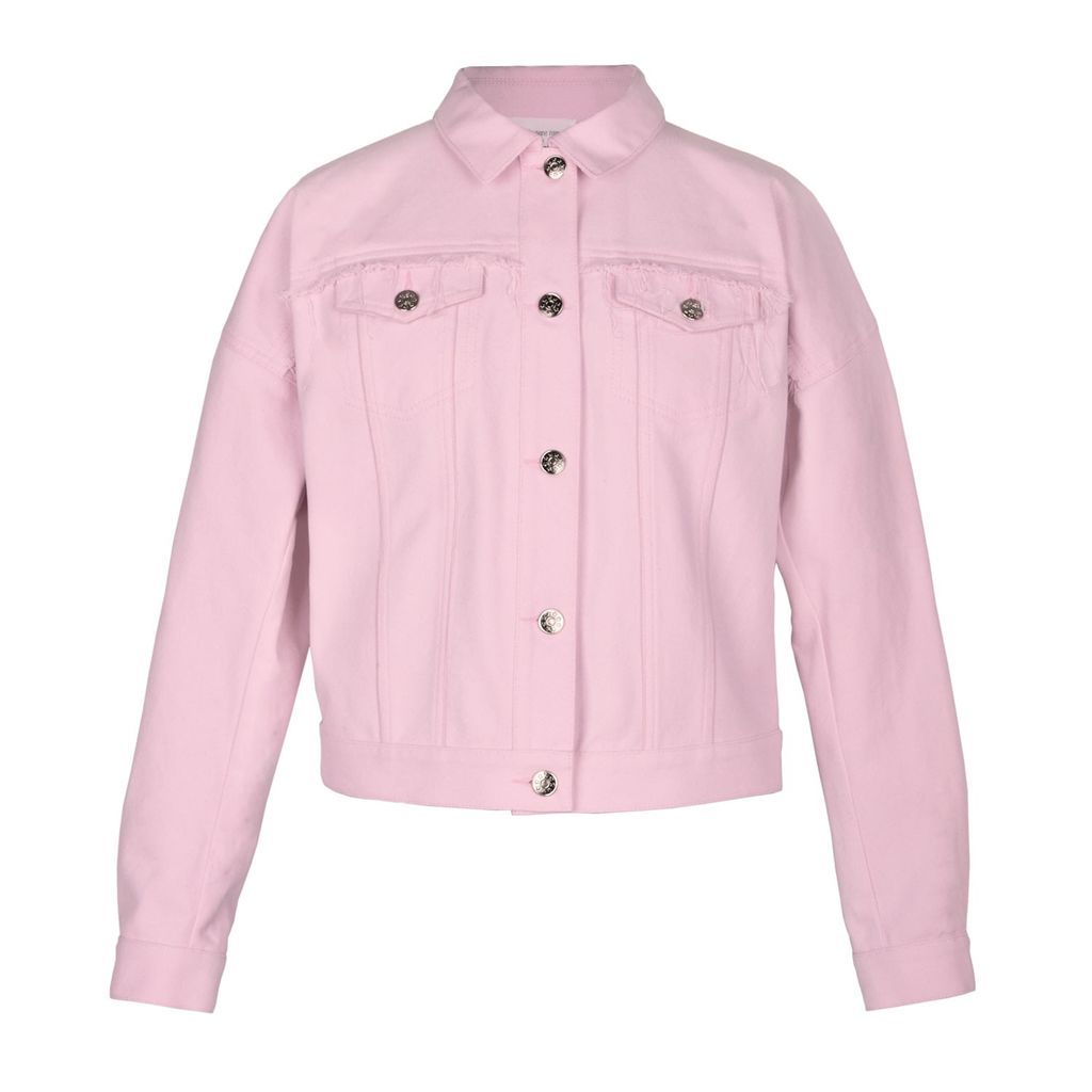 Women's Pink / Purple Classic Denim Jacket In Pink Medium blonde gone rogue