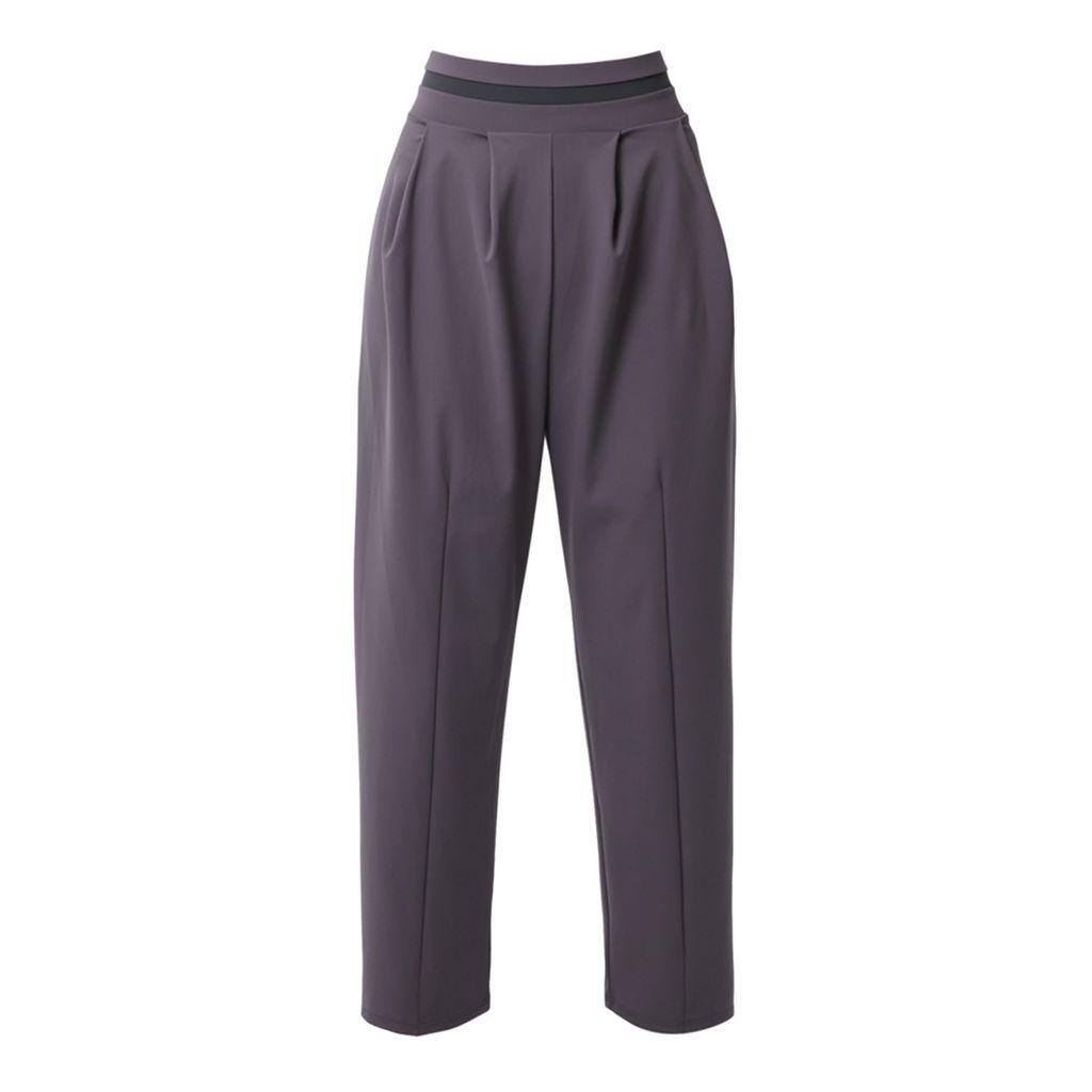 Women's Pink / Purple Daily Yoga Pants - Pink & Purple Small QUA VINO