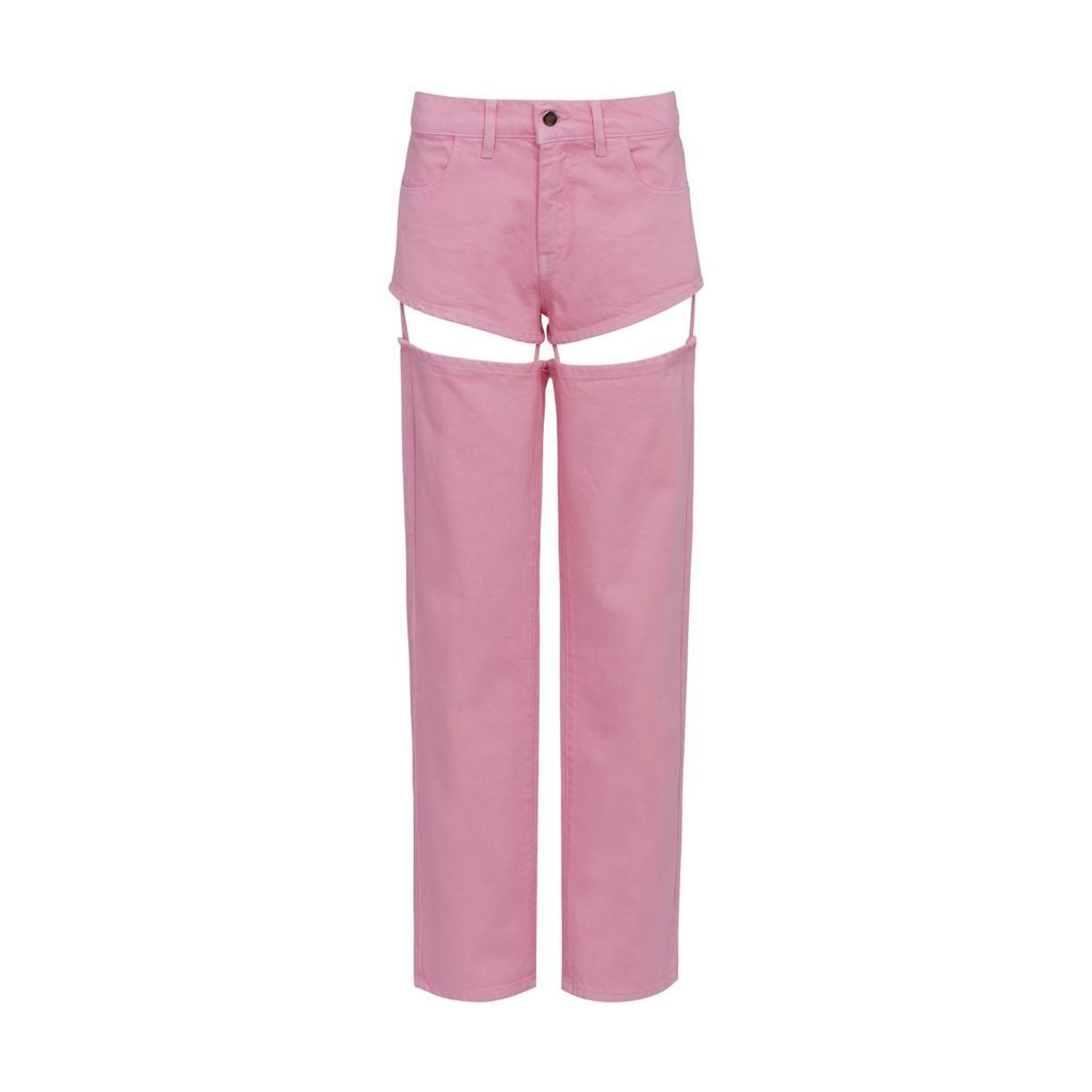 Women's Pink / Purple Elite Jeans - Pink & Purple Xxs Kukhareva London