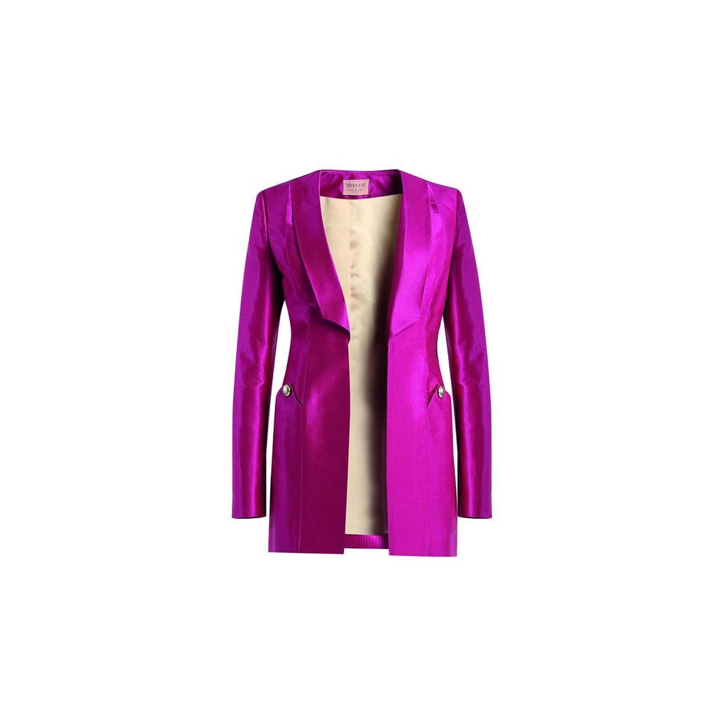 Women's Pink / Purple Eucalipto Jacket Small MYANAMI'