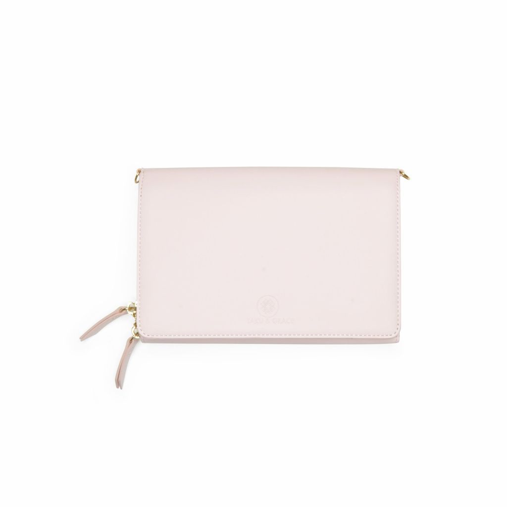 Women's Pink / Purple Izumi Convertible Clutch Bag - Pink One Size Taku & Grace