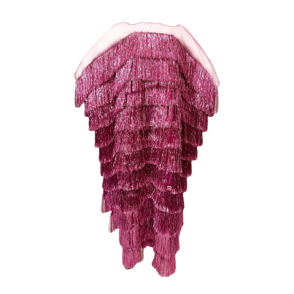 Women's Pink / Purple Luxe Madam Frou Bonbon Kaftan One Size Julia Clancey