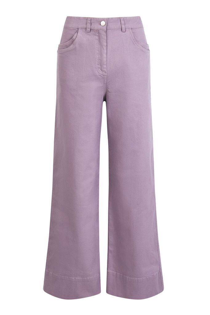 Women's Pink / Purple Lynx Organic Cotton Trouser - Purple Extra Small KOMODO