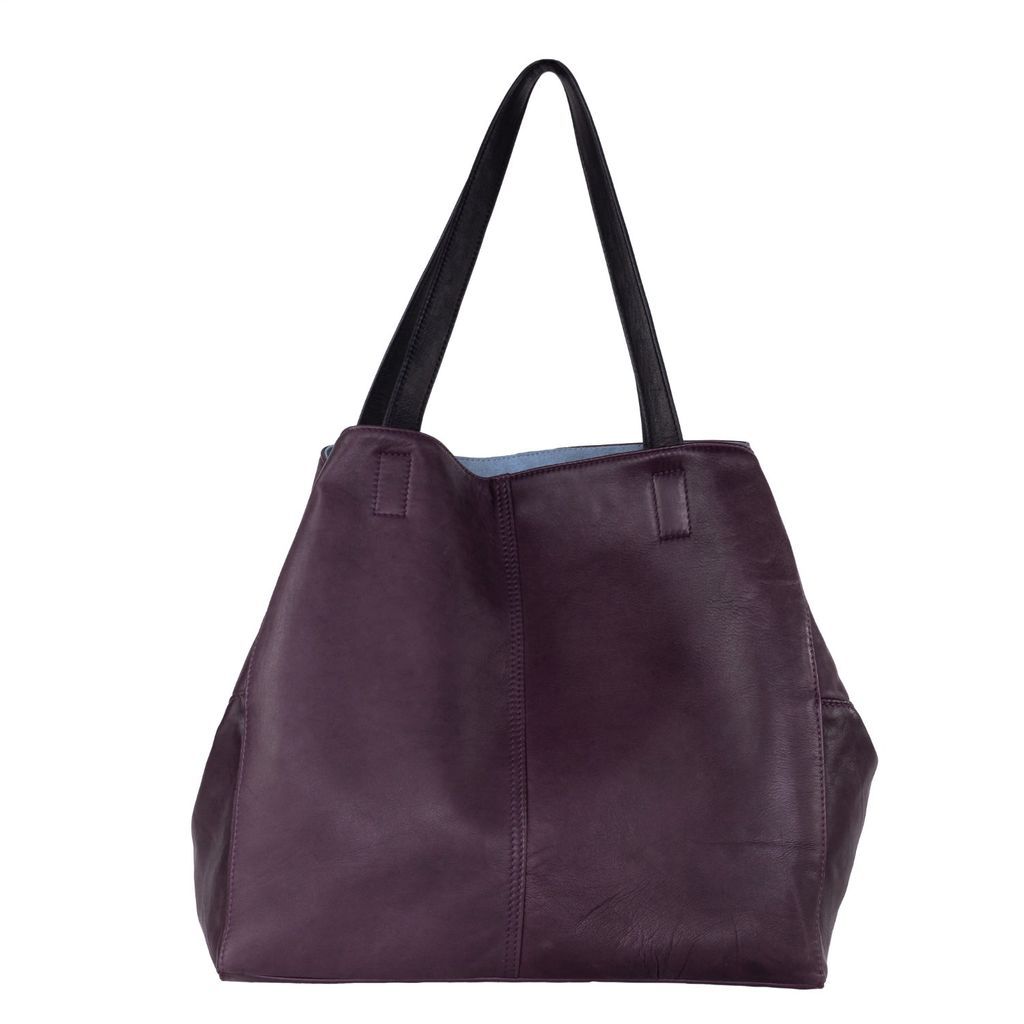 Women's Pink / Purple Mary Tote In Plum Taylor Yates