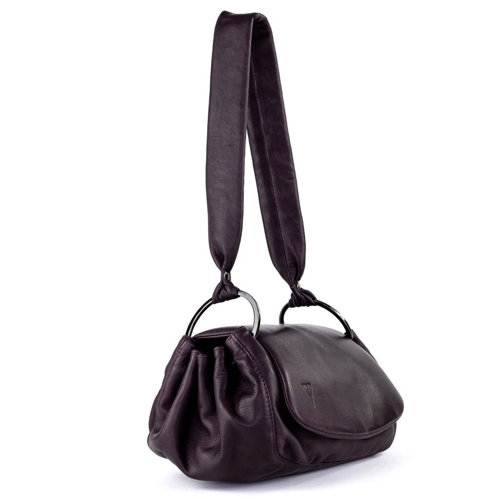 Women's Pink / Purple Norma Shoulder Bag In Plum Taylor Yates
