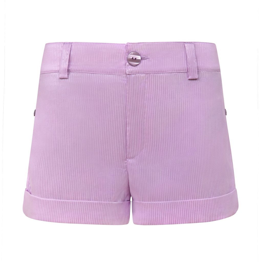Women's Pink / Purple Ocean Drive Classic Summer Shorts In Lilac Xxs blonde gone rogue