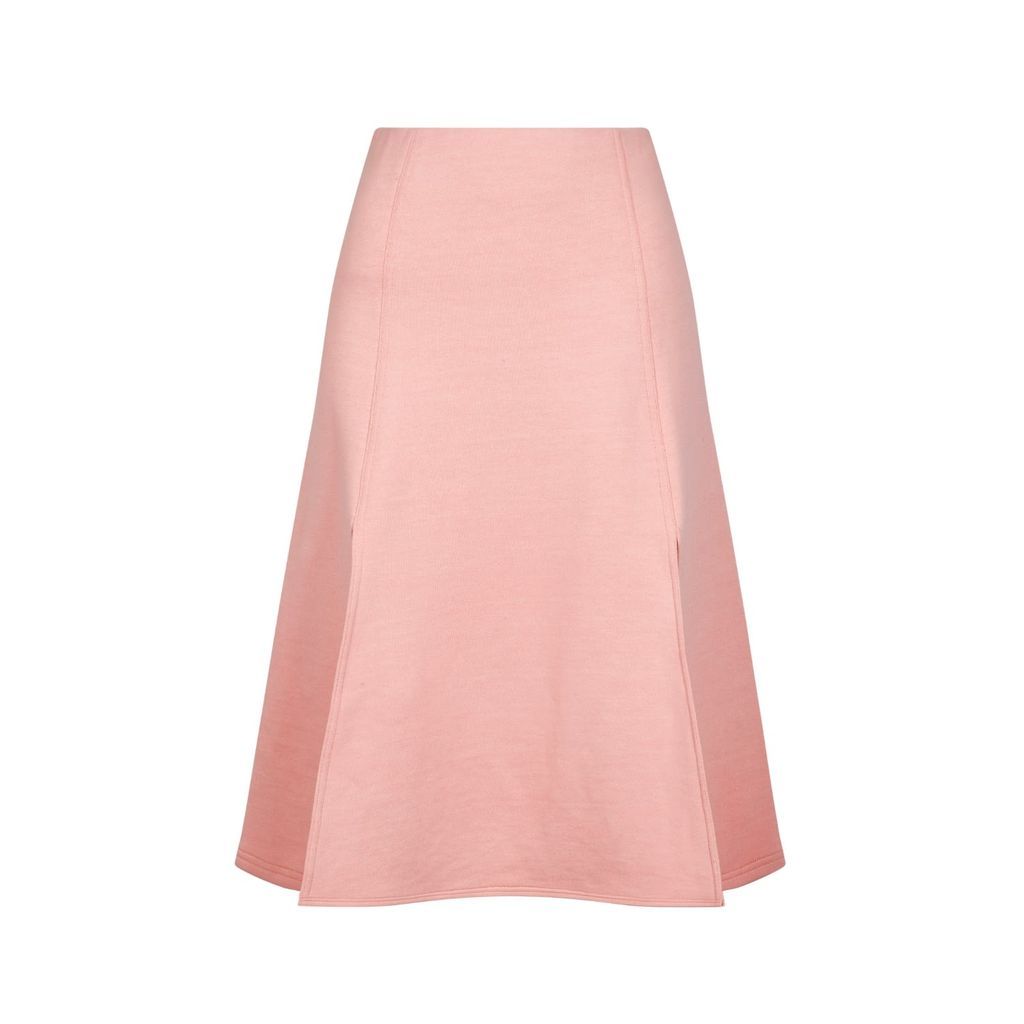 Women's Pink / Purple Panel Skirt Pink Small MATH COLLECTIVE