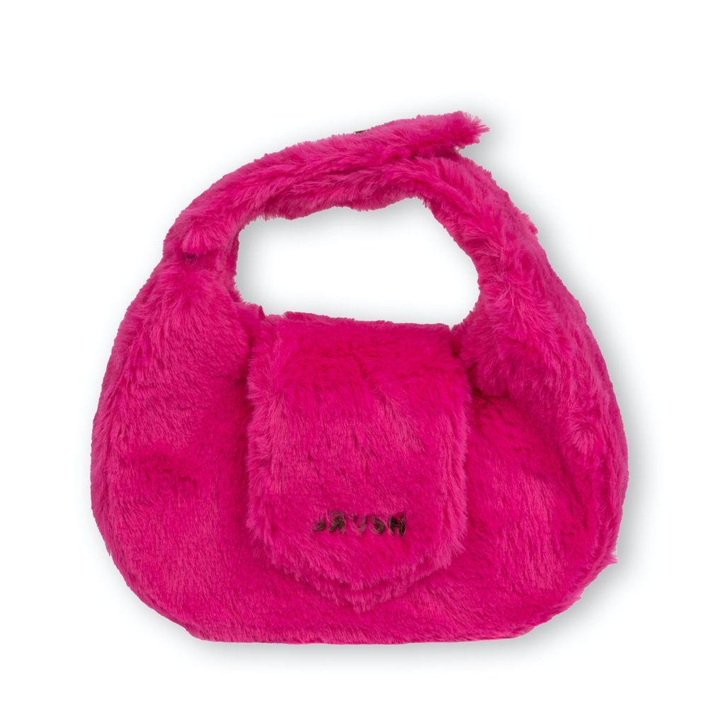 Women's Pink / Purple Teddy Luna Bag In Pink BRUSH BY MG