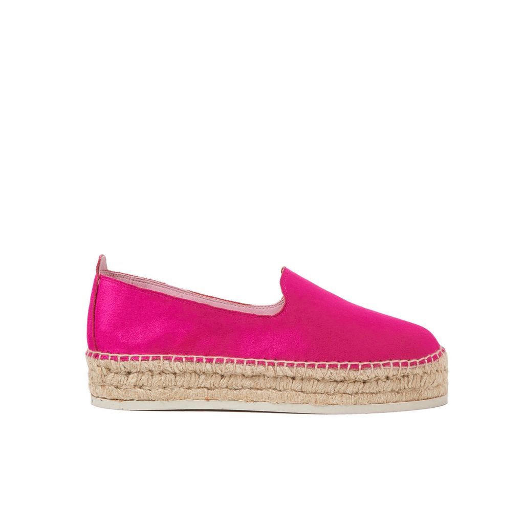 Women's Pink / Purple Vegan Espadrilles Zoco Fucsia 3 Uk Urbànima