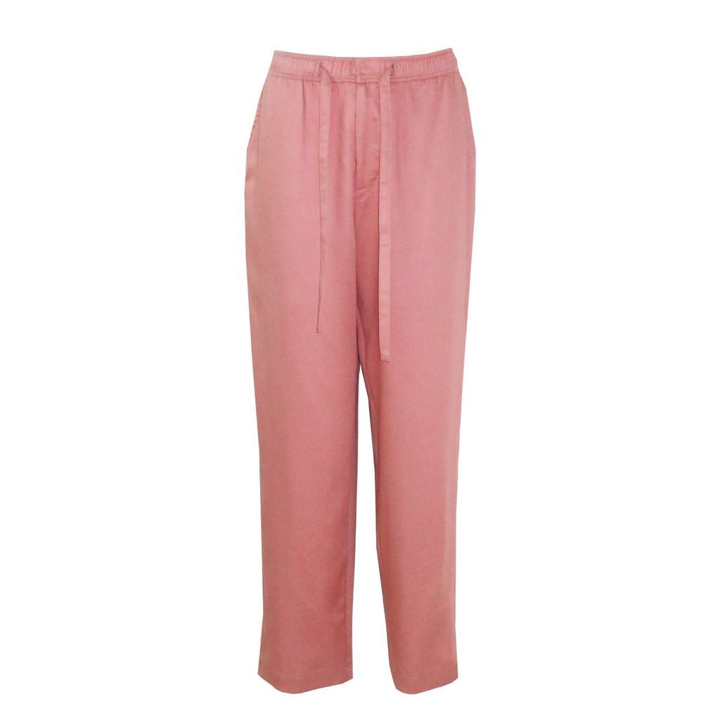 Women's Pink / Purple Willow Relaxed-Fit Pants - Pink Extra Small Róu So