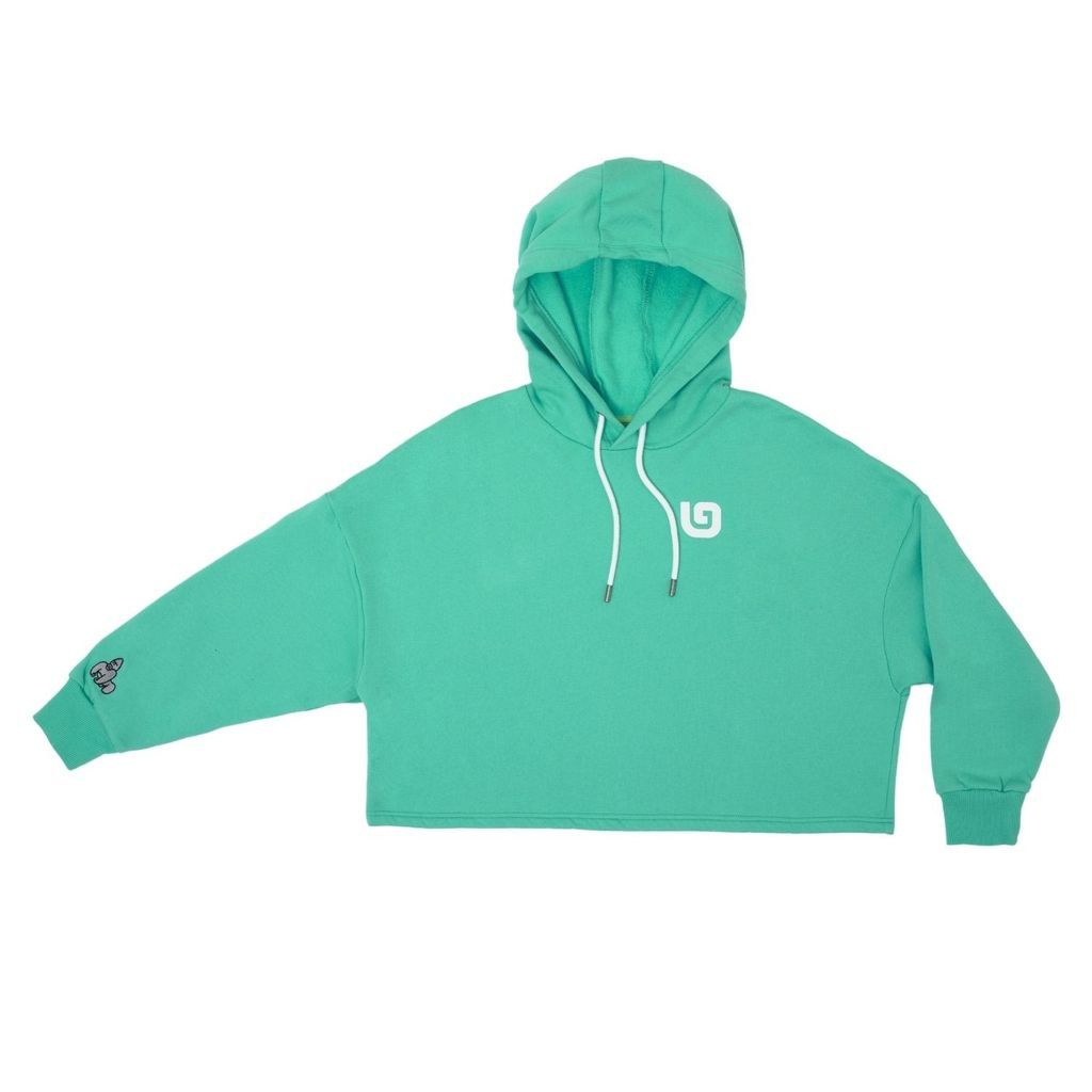 Women's Rafiki G Hoody - Green Extra Small That Gorilla Brand