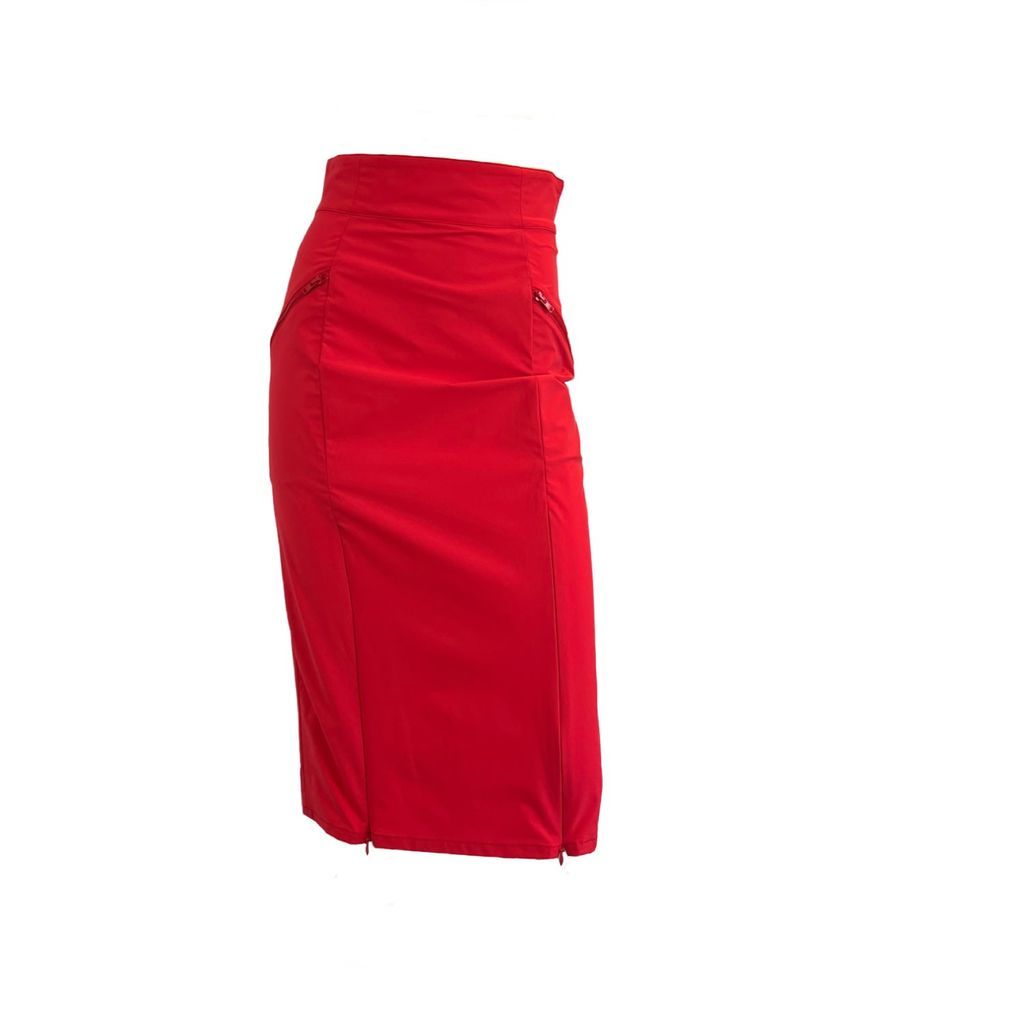 Women's Red Corazon Skirt Xxxs SNIDER