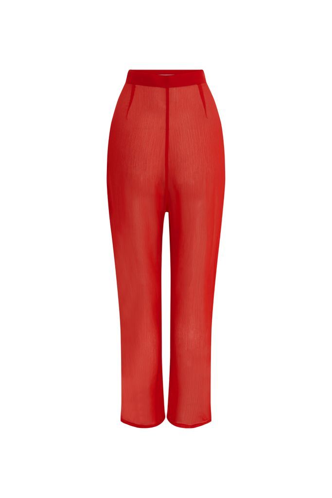 Women's Red Lily Pants Strawberry Xxs FIRST COLOURS
