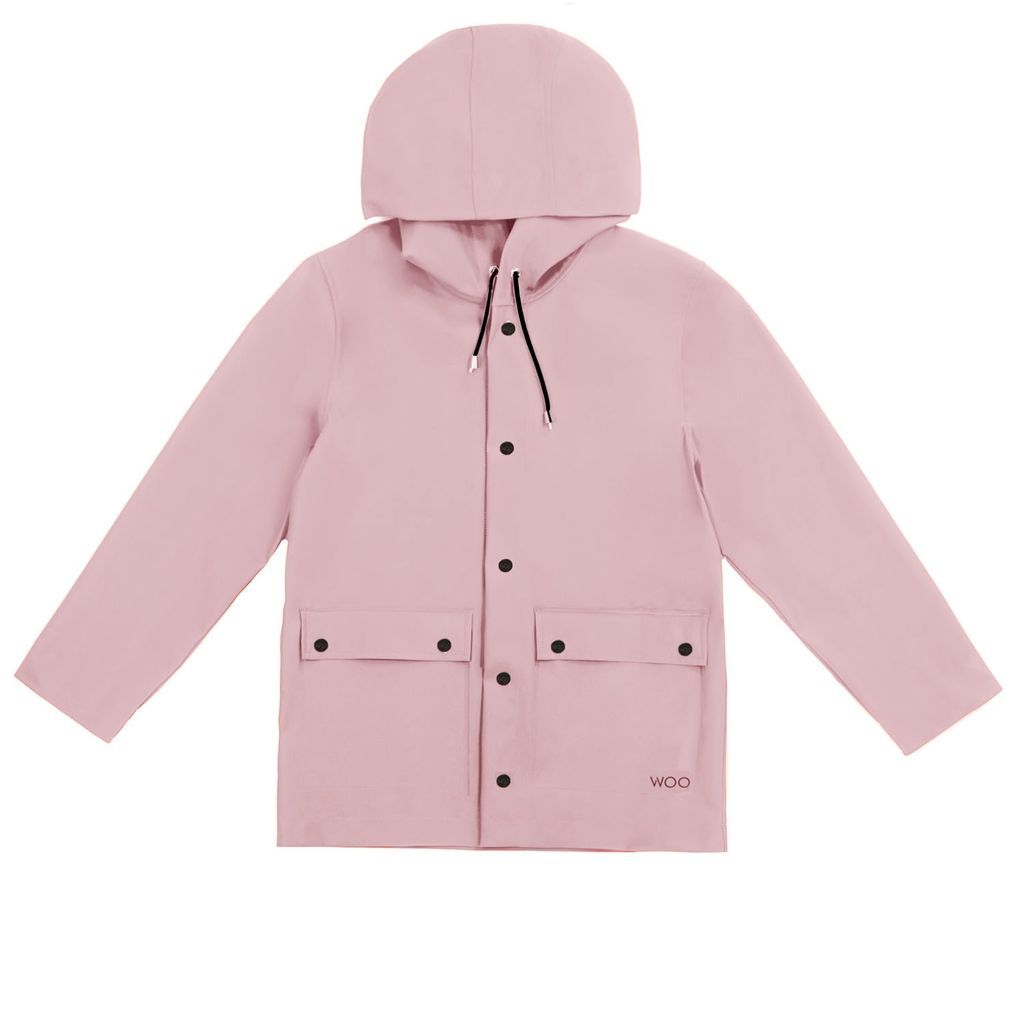 Women's Rose Gold Fisher Raincoat - Pink Xxs/Xs WOO di Giulia Petronella