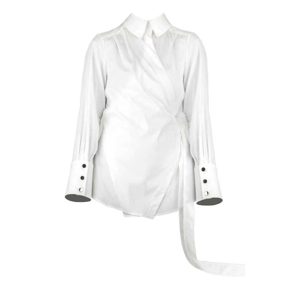 Women's Royal Classic Shirt - White Large MONOSUIT