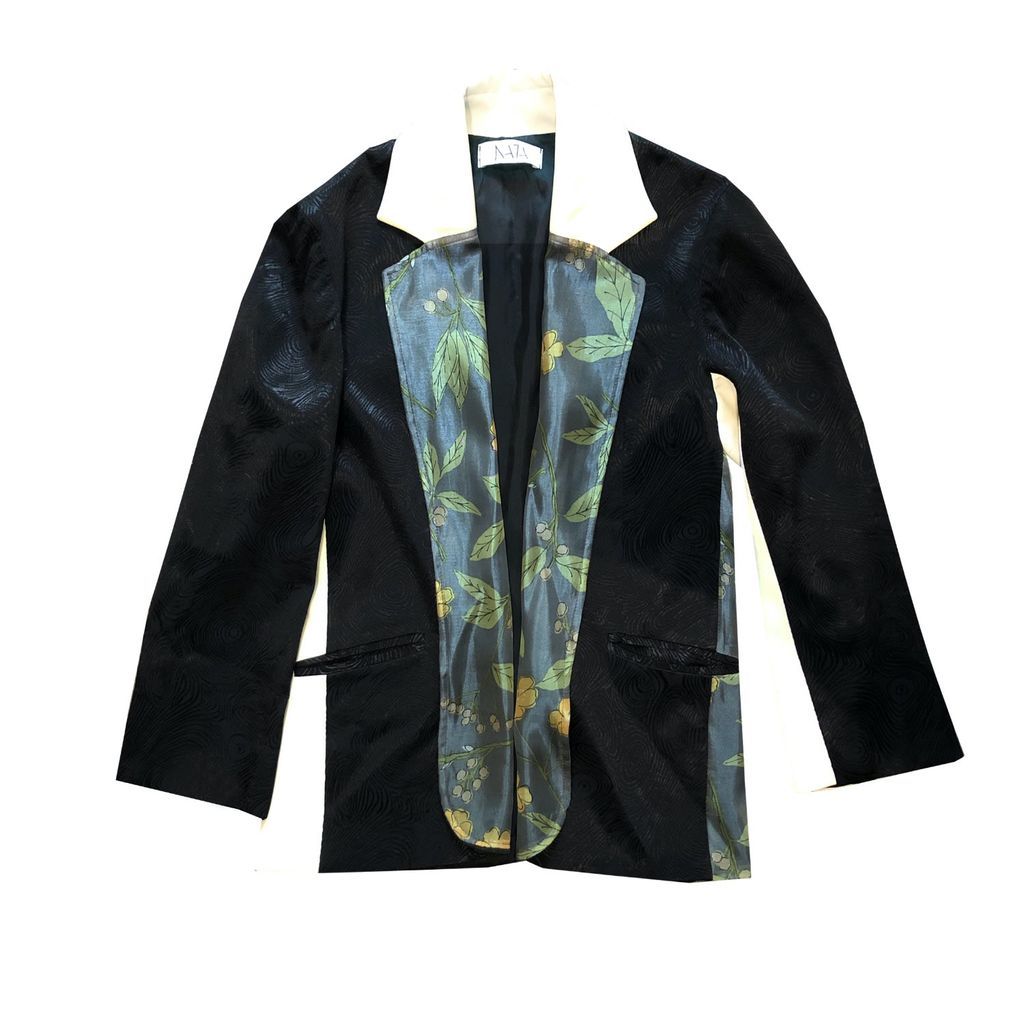 Women's Spiral Oversized Tailored Jacket One Size NATA STUDIO