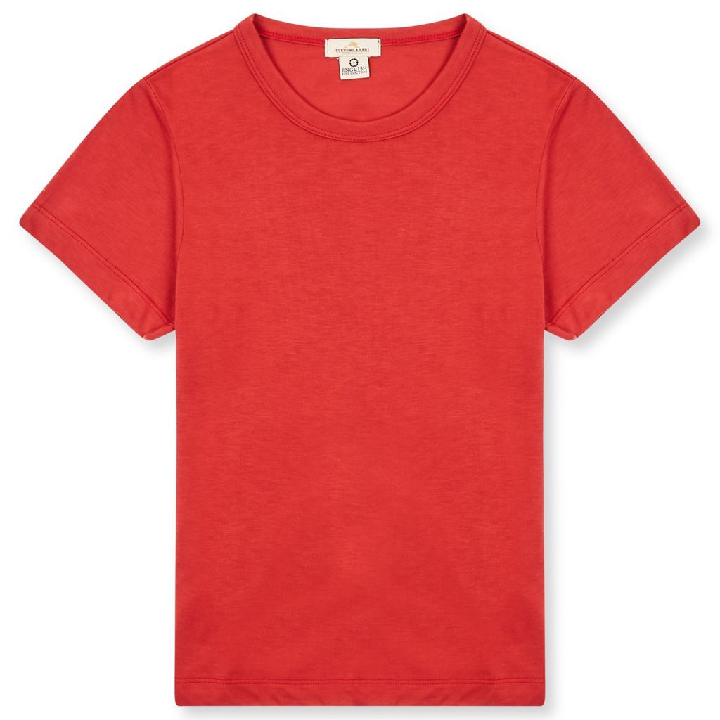 Women's T-Shirt - Red Small Burrows & Hare