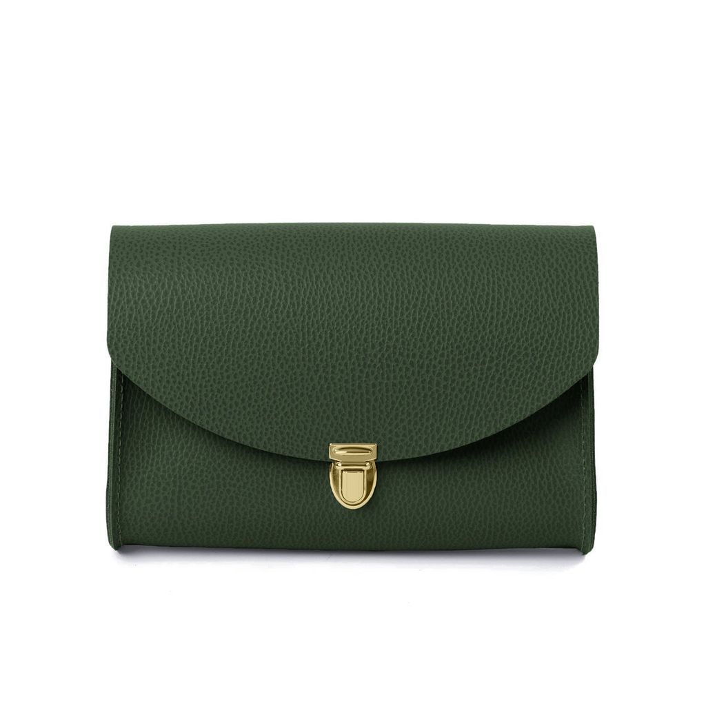 Women's The Large Pushlock - Green One Size The Cambridge Satchel Co.