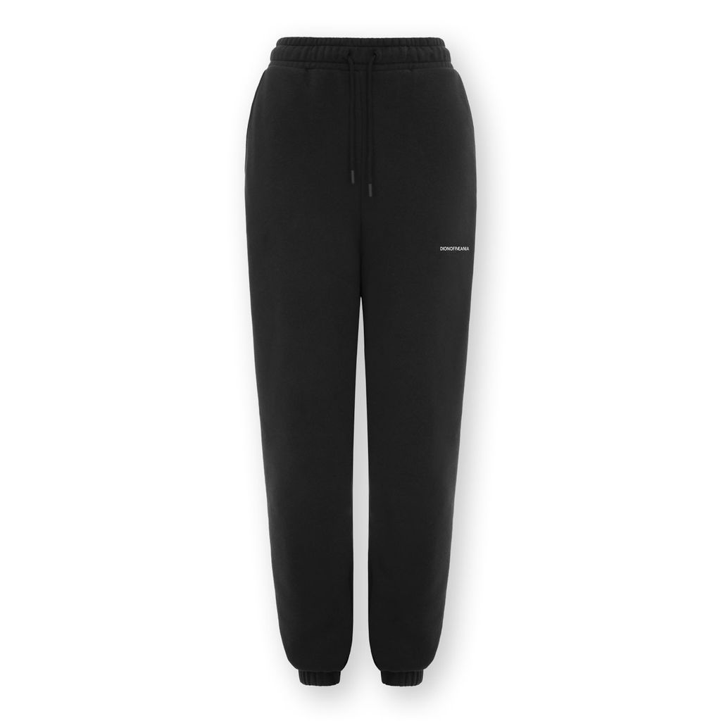Women's The Mind Body Earth Organic Cotton Jogger - Black Small Dion of Pæania