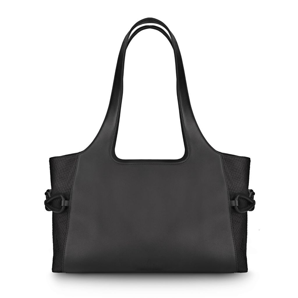 Women's Tote Bag Nathalie Salmon Black One Size La & Bel