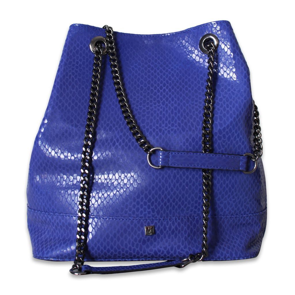 Women's Tribeca Bucket Bag - Blue Carolina Crowley