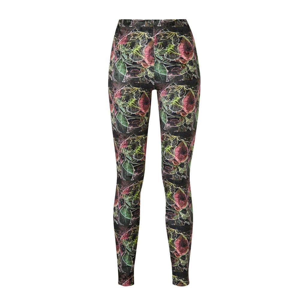 Women's Veve High Waist Leggings In Fruitage Print Extra Small COCOOVE