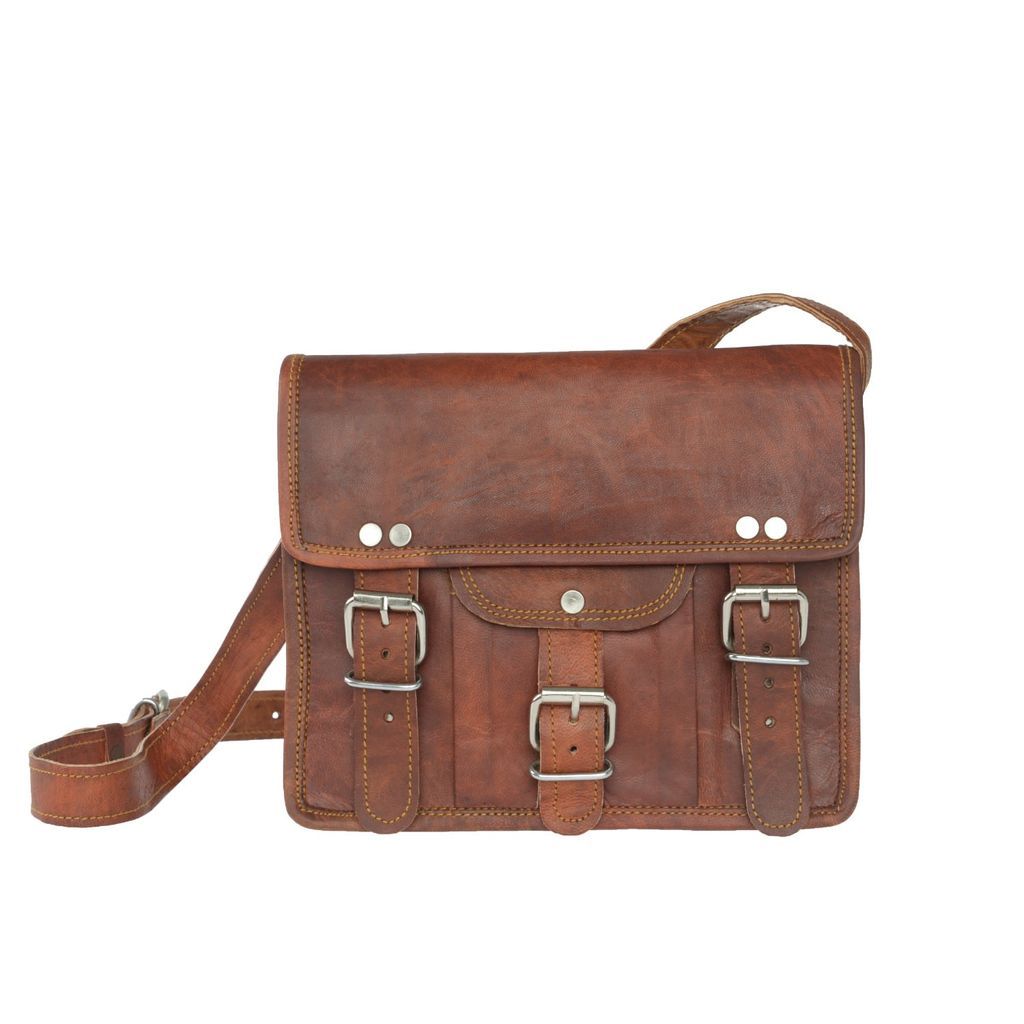 Women's Vida Vintage Mini Leather Satchel VIDA VIDA