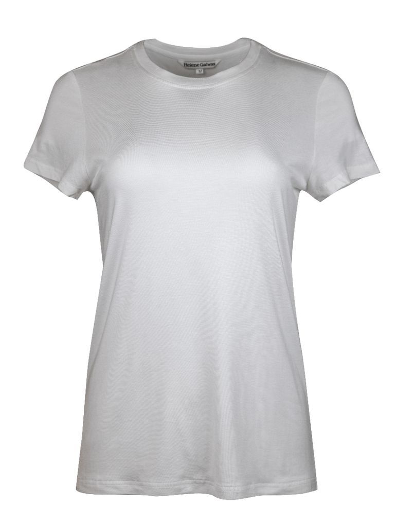 Women's White Franca T-Shirt Extra Small Helene Galwas