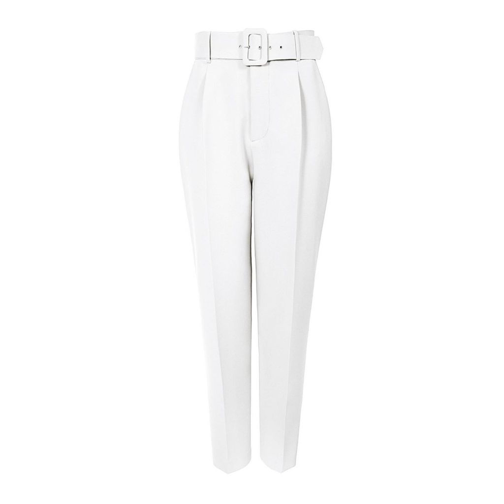 Women's White Tracey Cloud Dancer Trousers Extra Small Aggi