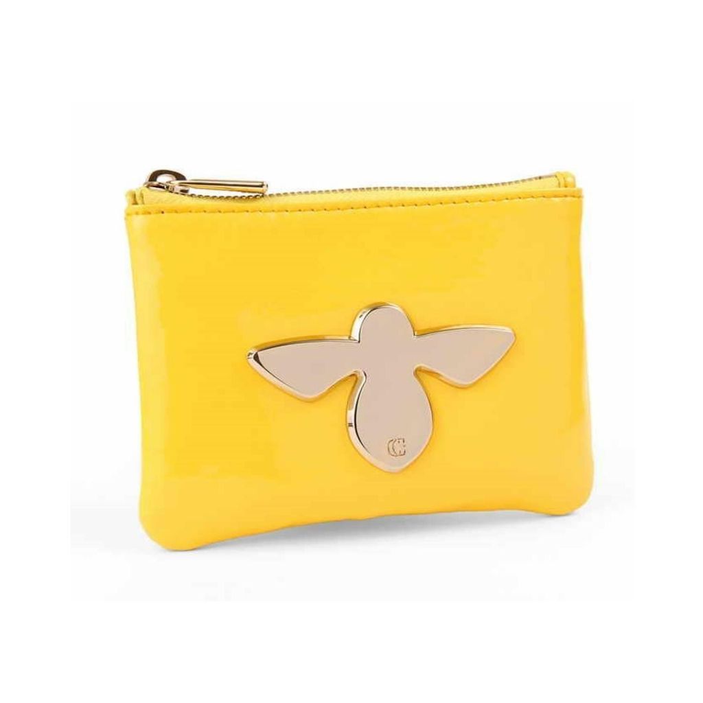 Women's Yellow / Orange Bee Pouch - Yellow & Orange One Size Cecily Clune