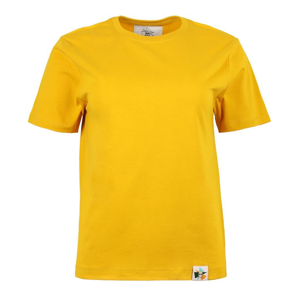 Women's Yellow / Orange Classic Organic Cotton T-Shirt In Yellow Small blonde gone rogue