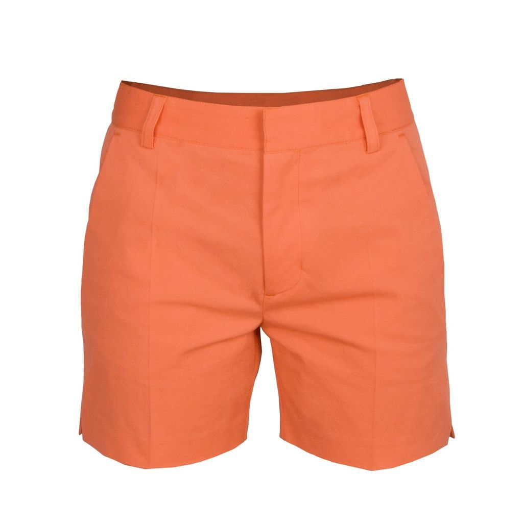 Women's Yellow / Orange Classic Summer Shorts In Orange Small blonde gone rogue