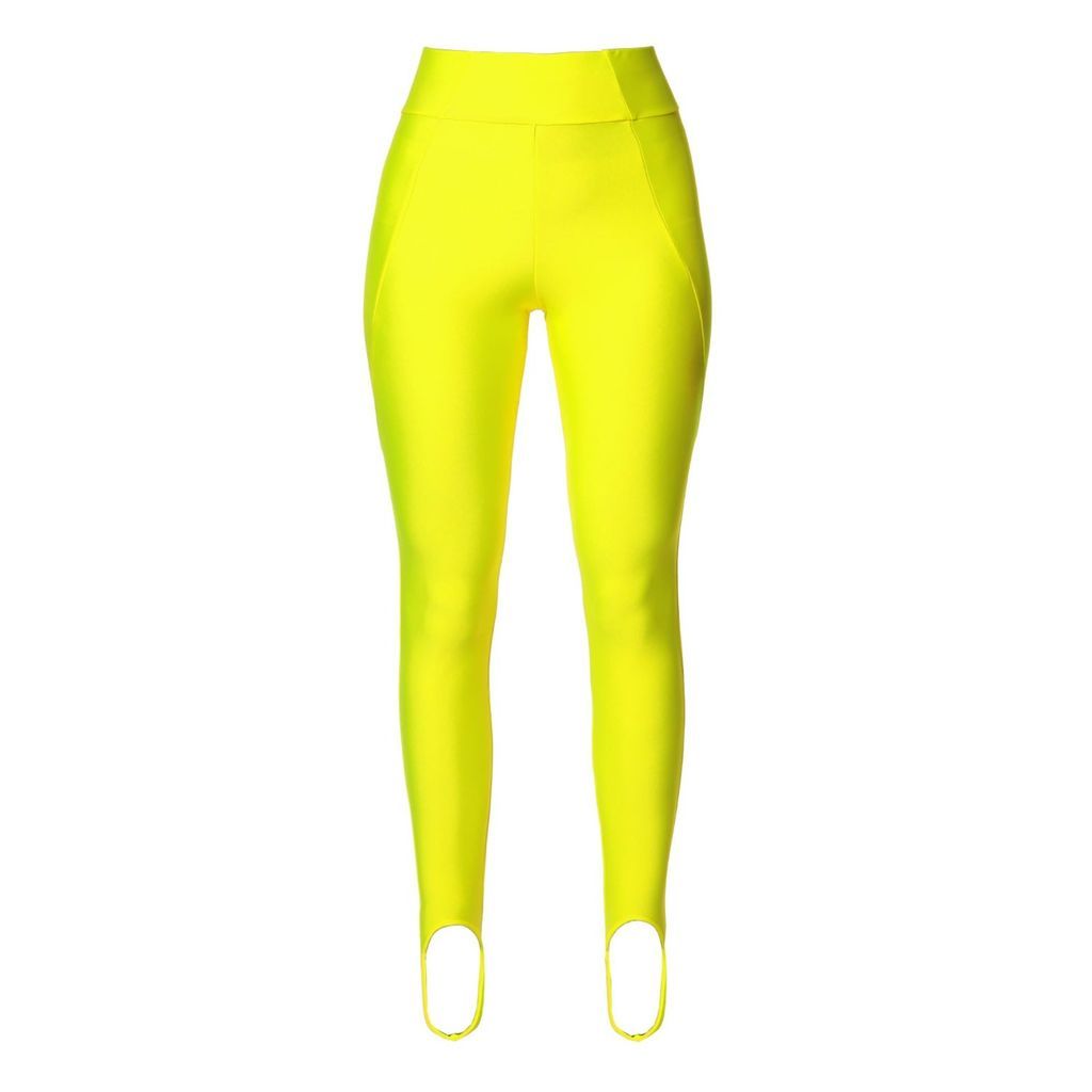 Women's Yellow / Orange Gia Laser Yellow Pants Extra Small Aggi