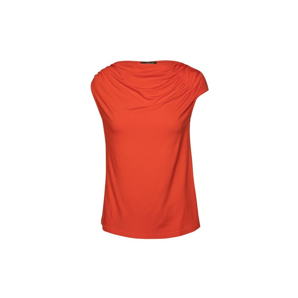 Women's Yellow / Orange Orange Asymmetric Top Extra Small Conquista