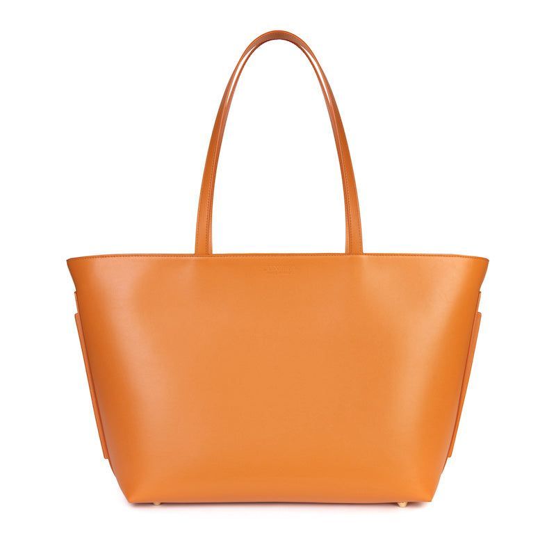 Women's Yellow / Orange Pumpkin Tote Bag One Size LUXTRA