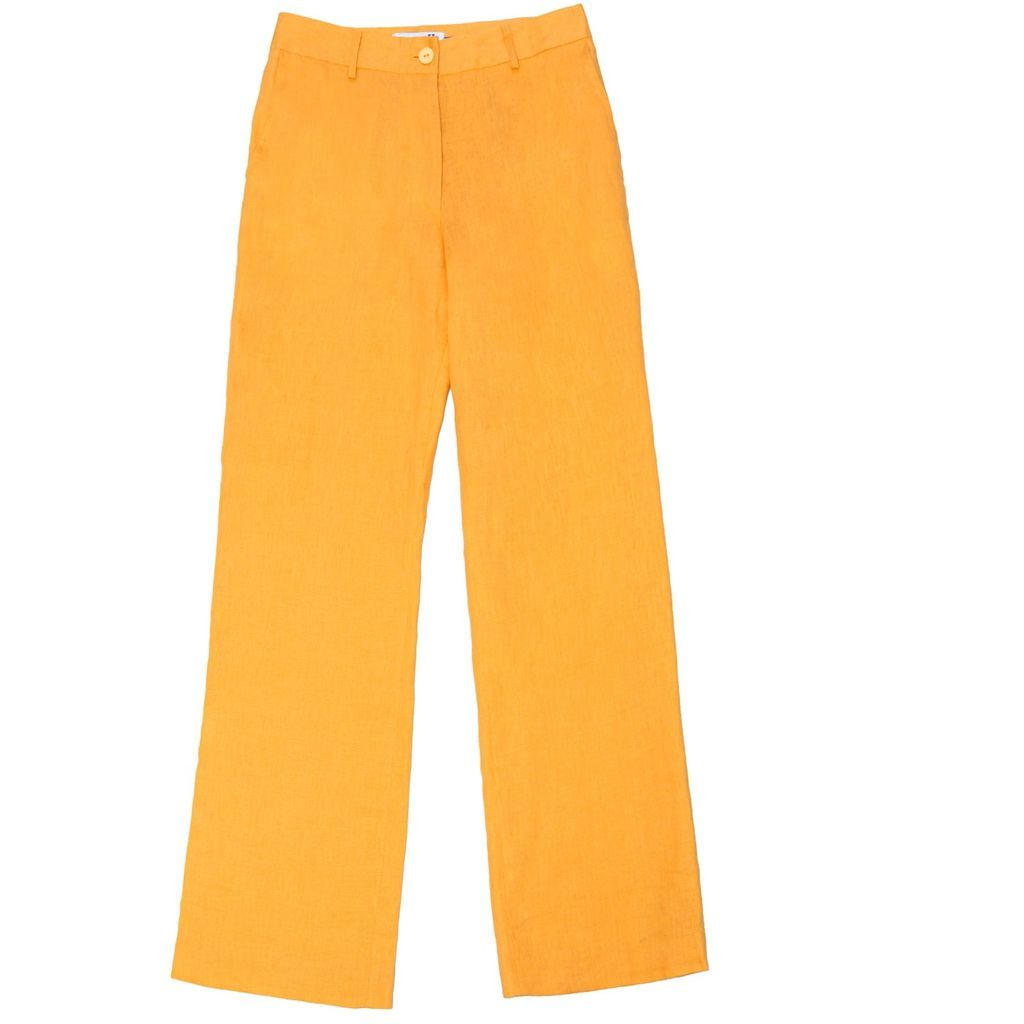Women's Yellow / Orange Zoe Pants - Yellow & Orange Extra Small Maison La Jaquette