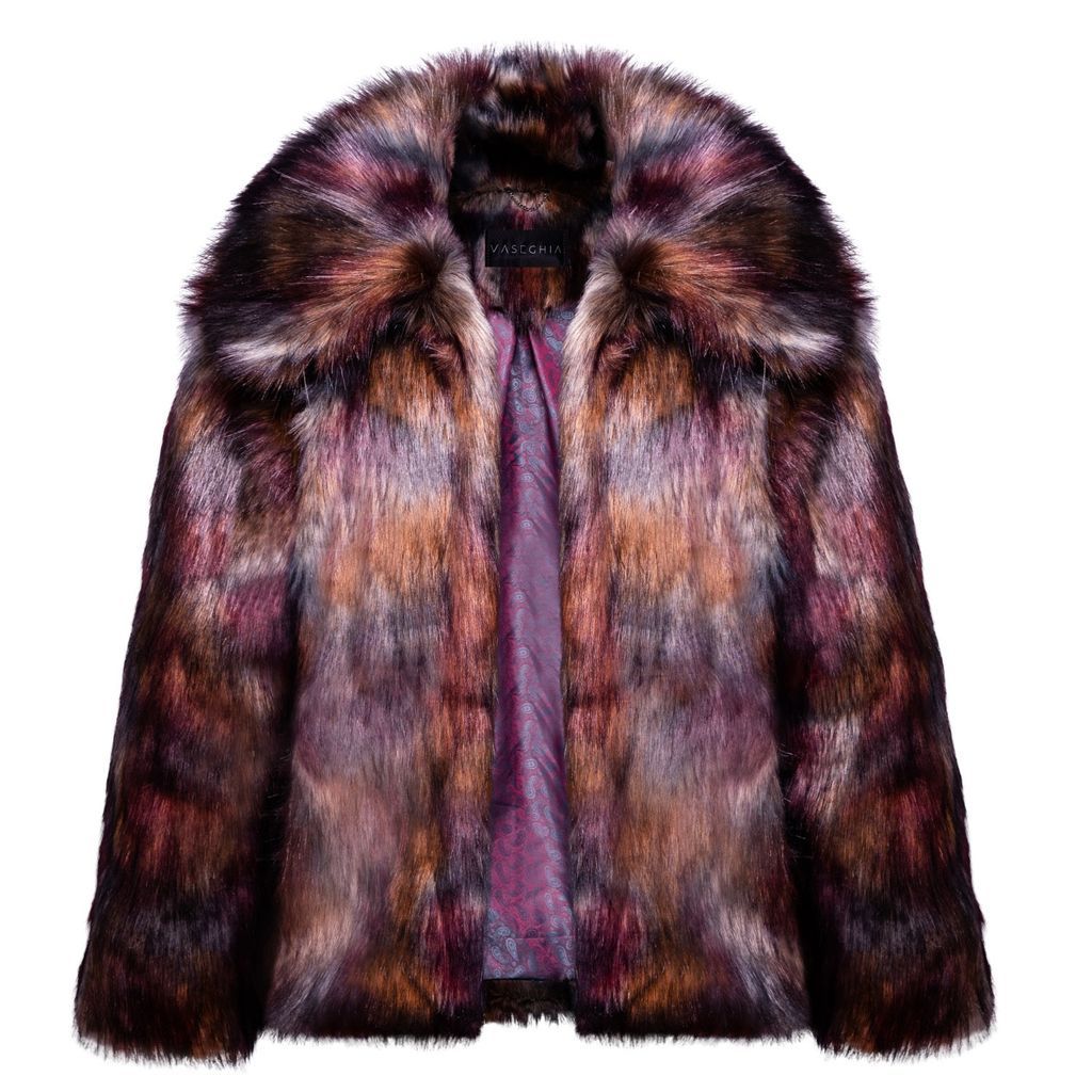 Women's Yesenia Vegan Faux Fur Coat Xs/S VASEGHIA