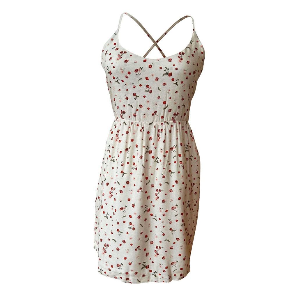 Women's Zoe Mini Dress - Multicolour, White Extra Small Narah Soleigh