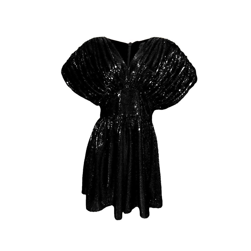 Women's Zowie Black Mini Dress Medium Julia Clancey