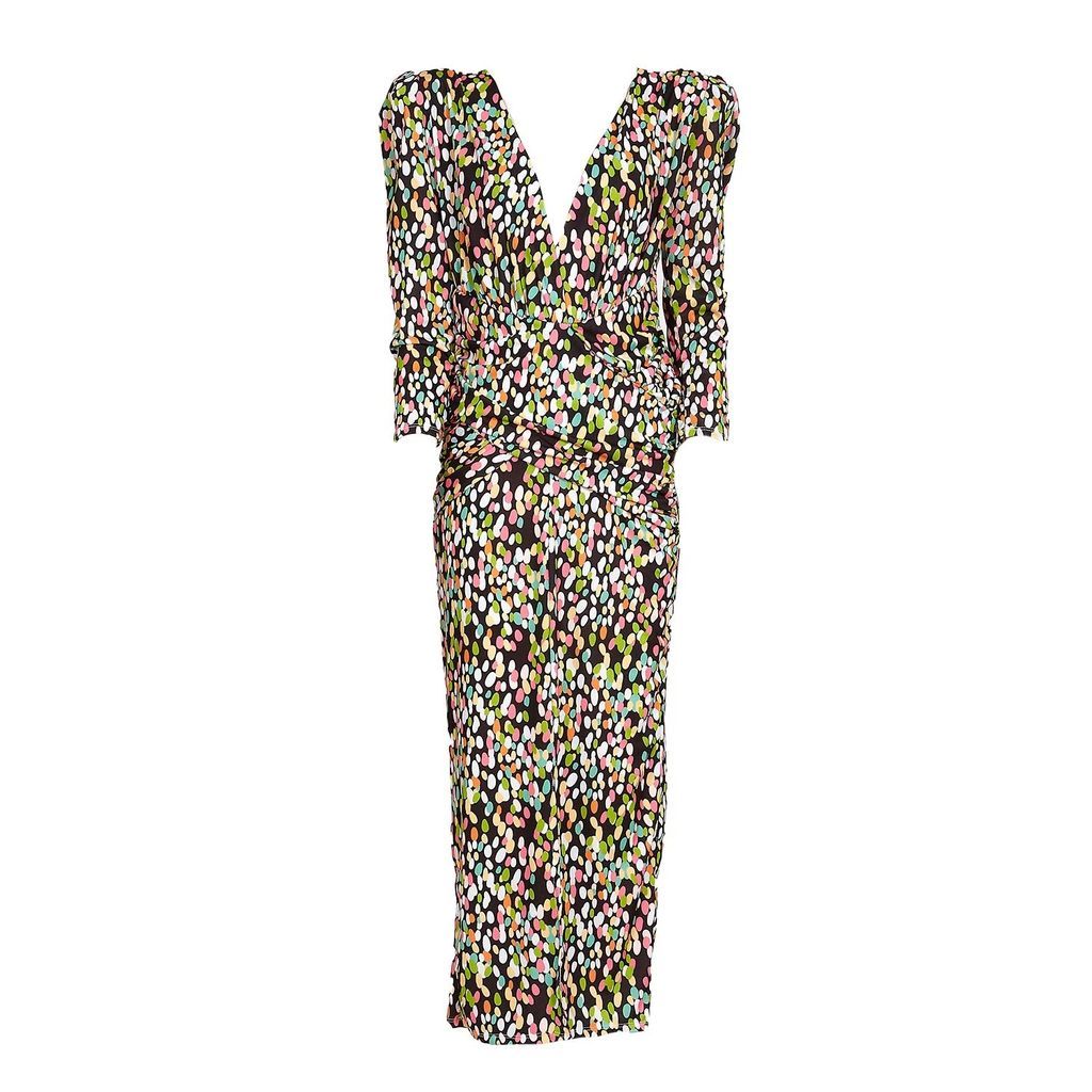 Women's Tropical Dress - Multicolour Extra Small VOLSEW PARIS