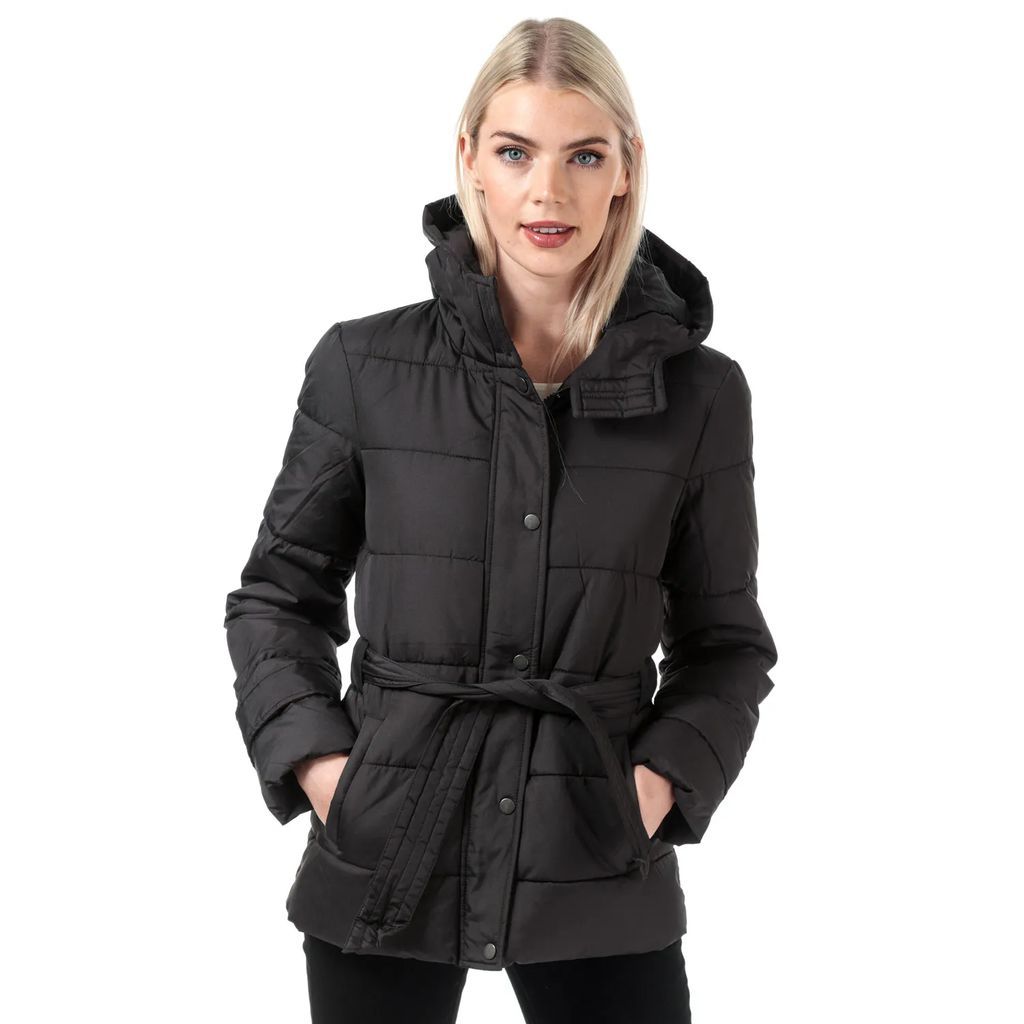 Womens Sue Padded Belted Jacket