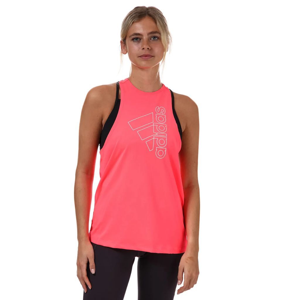 Womens Badge Of Sport Tank Top