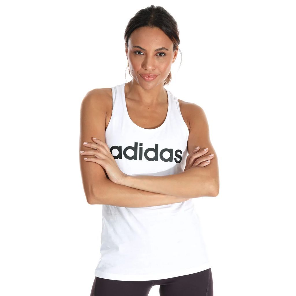 Womens Essentials Linear Slim Tank Top